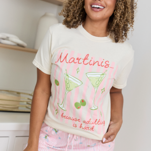 Adulting Is Hard Ivory Graphic Tee
