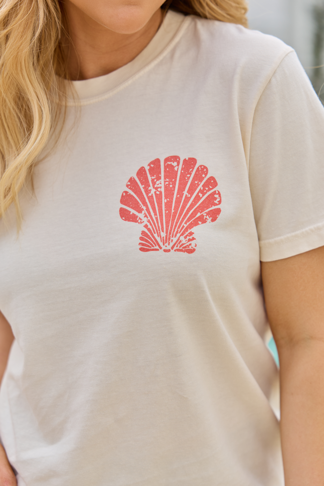 Sea La Vie Ivory Graphic Tee - Image 3