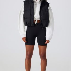Super Sculpt Seamless Biker Shorts in Black