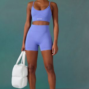 Super Sculpt Seamless Mini Shorts in Lolite