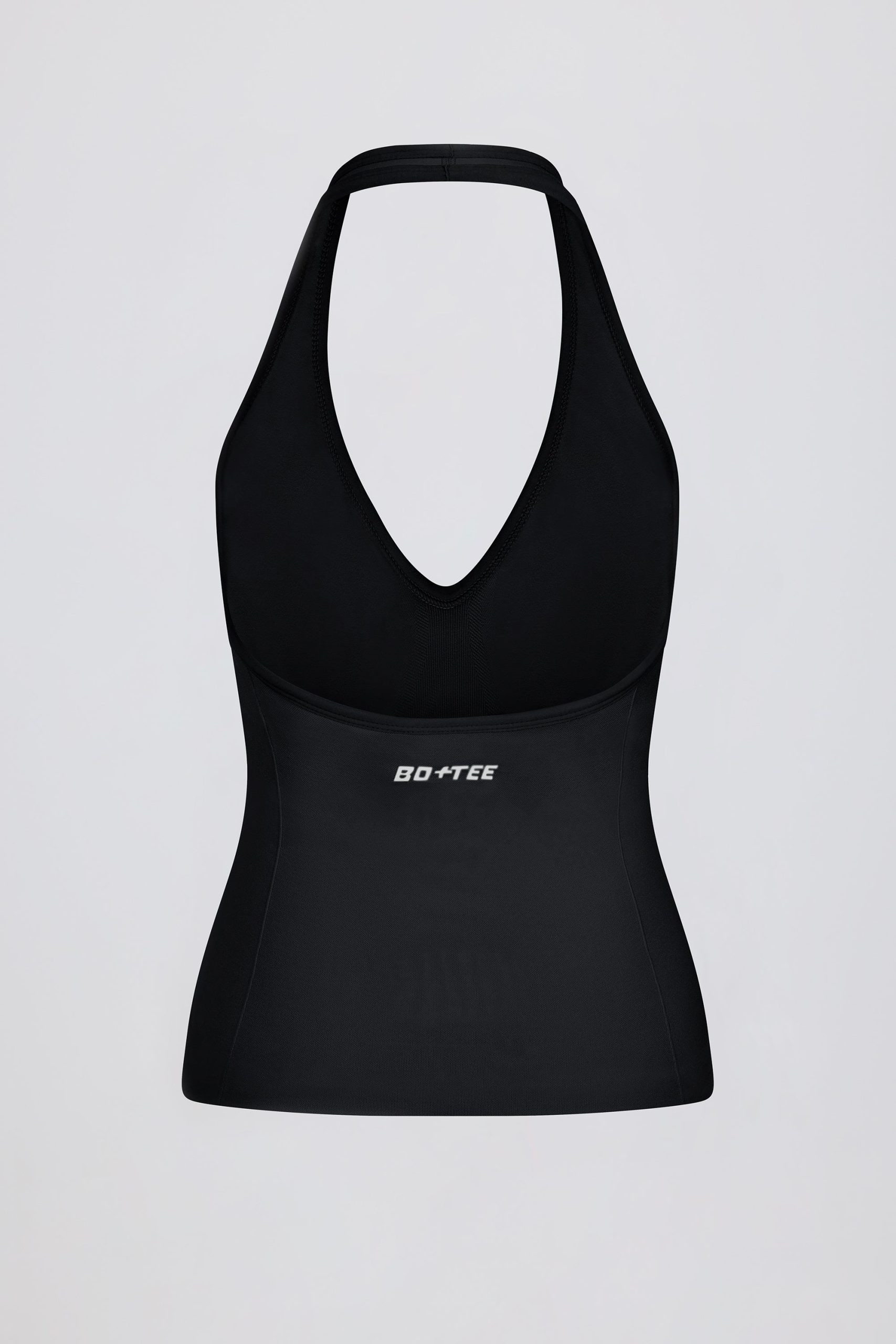 Define Luxe Halterneck Tank Top in Black - Image 8
