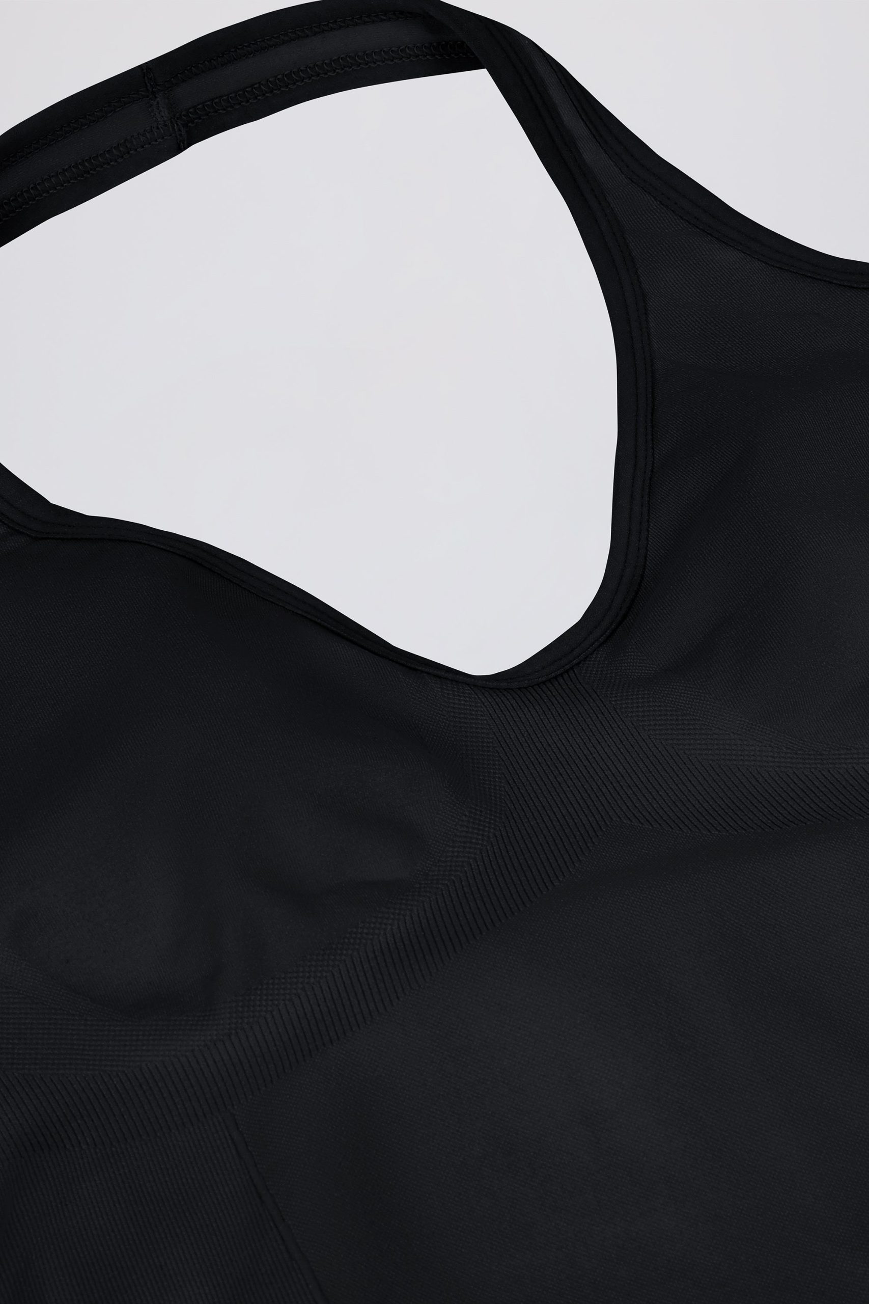 Define Luxe Halterneck Tank Top in Black - Image 9